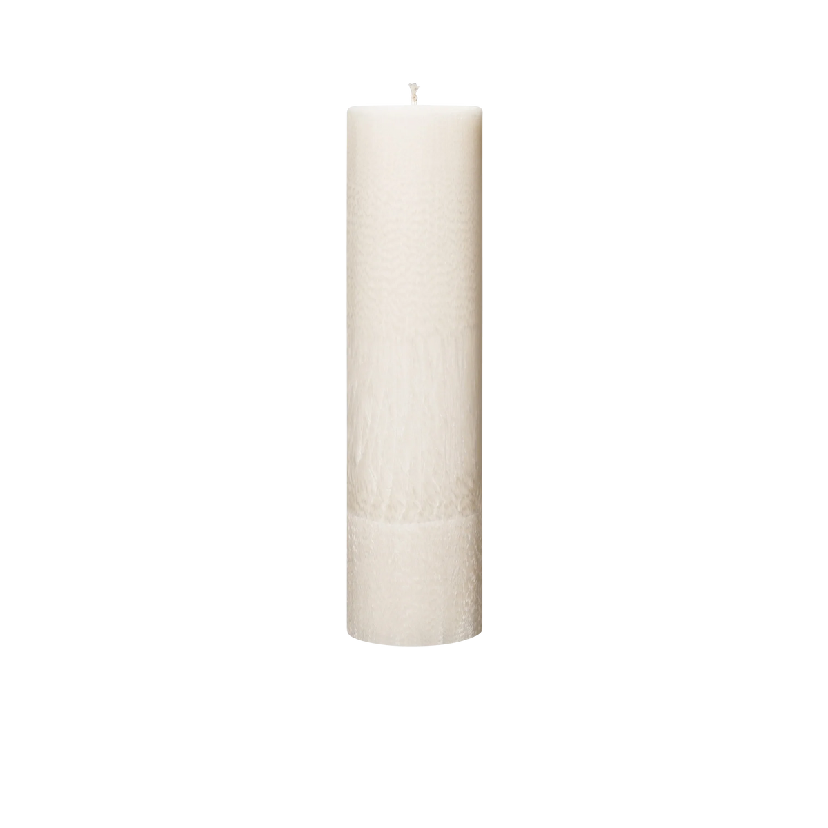 large ivory pillar candles