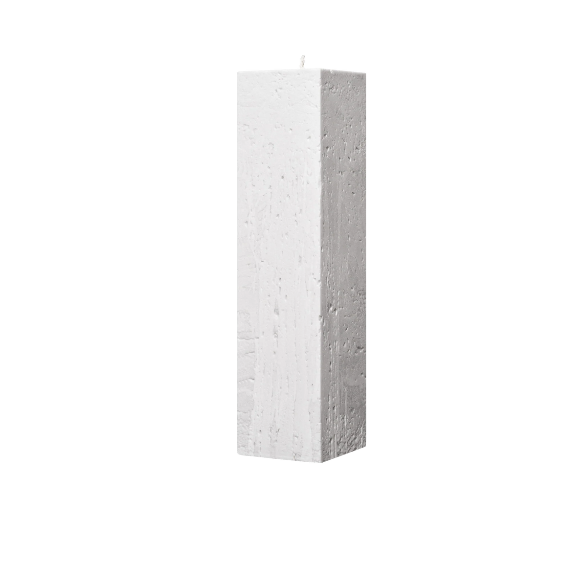 white square pillar candle