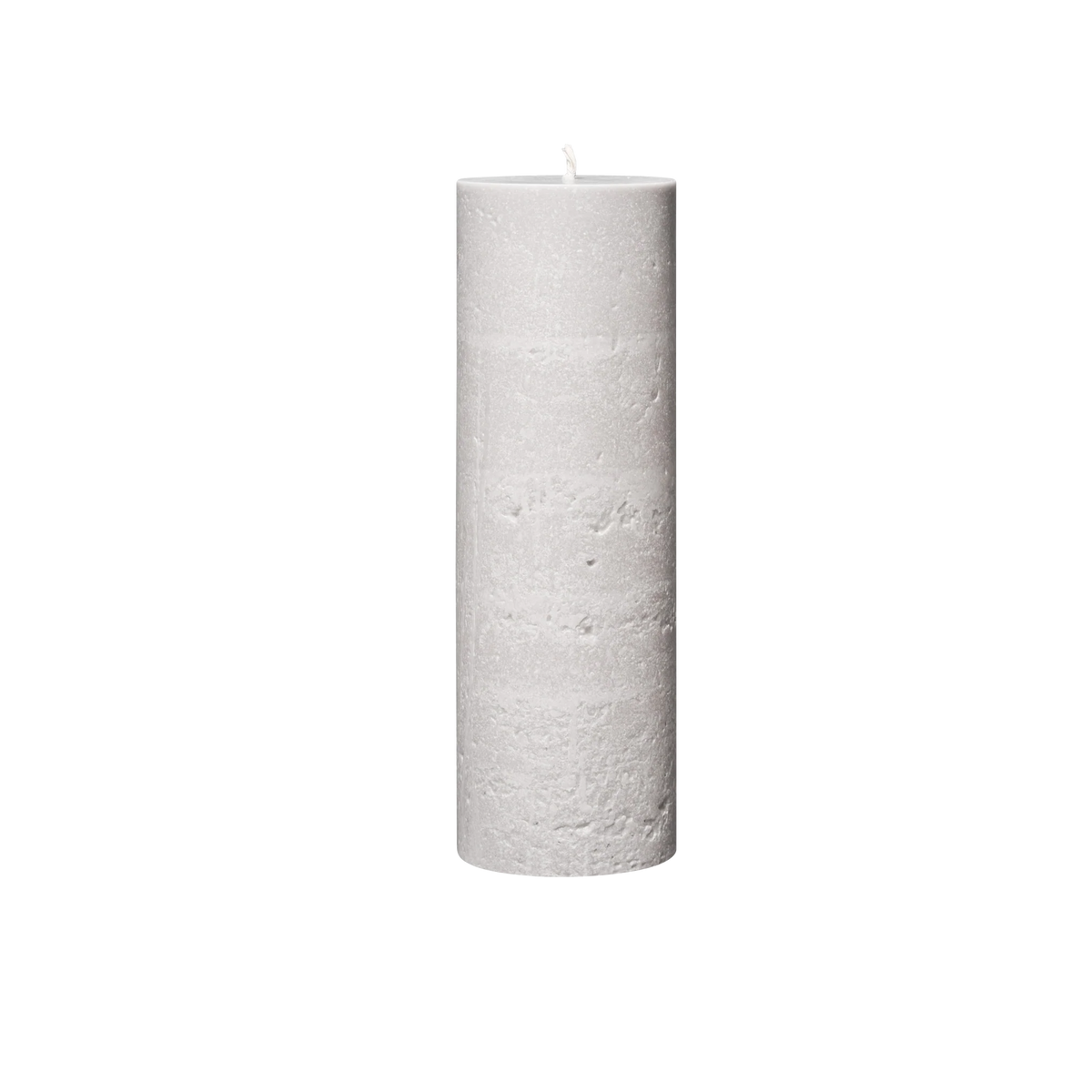 white large round pillar candles 12.2in