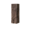 brown square pillar candle