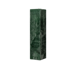 green square pillar candle